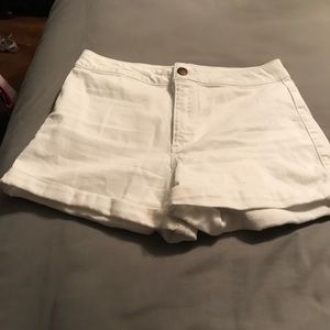 High rise shorts